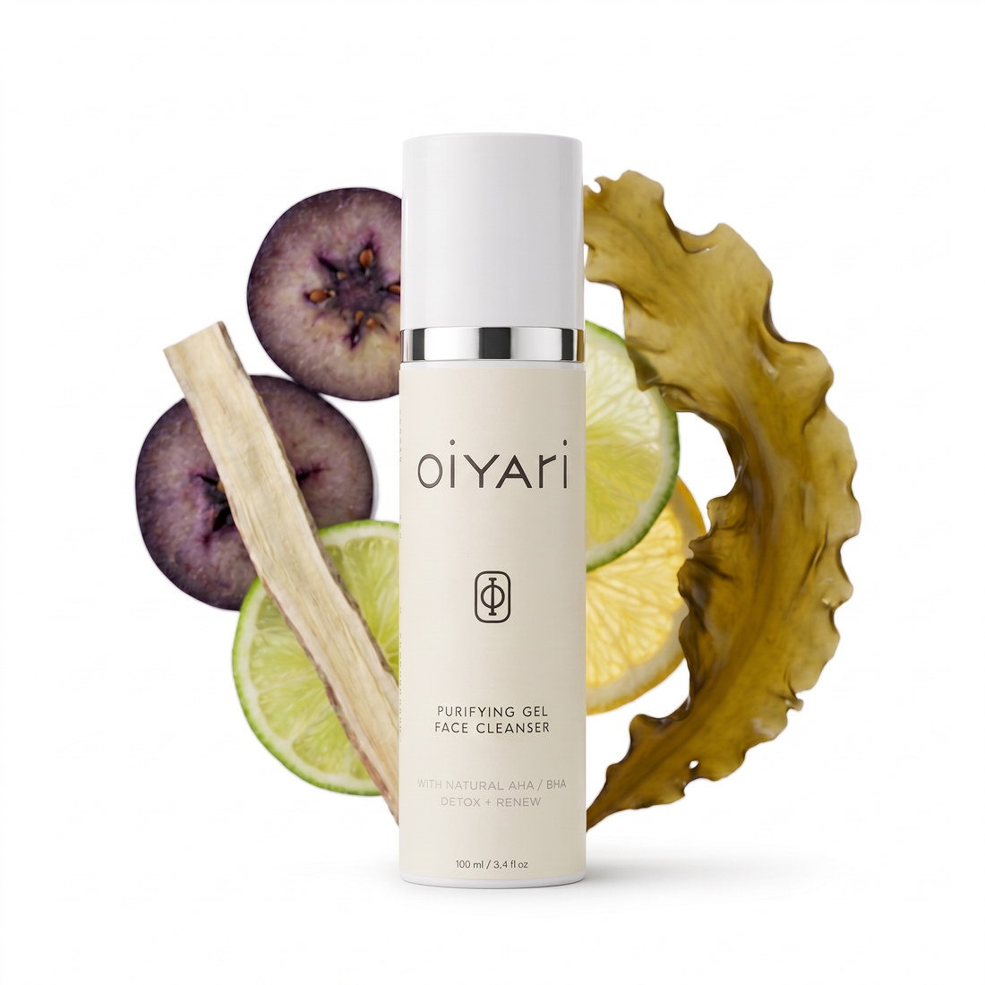 Purifying Gel Face Cleanser with natural AHA/BHA 100ml